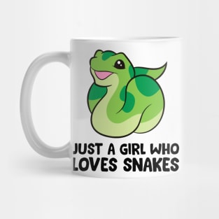 Just a Girl Who Loves Snakes 1 Mug